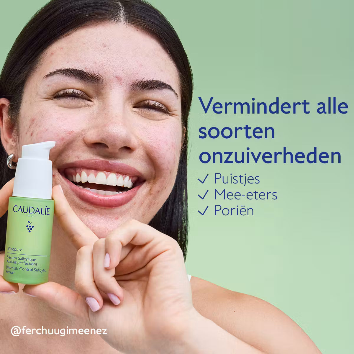 Caudalie Vinopure Serum met Salicylzuur tegen Onzuiverheden