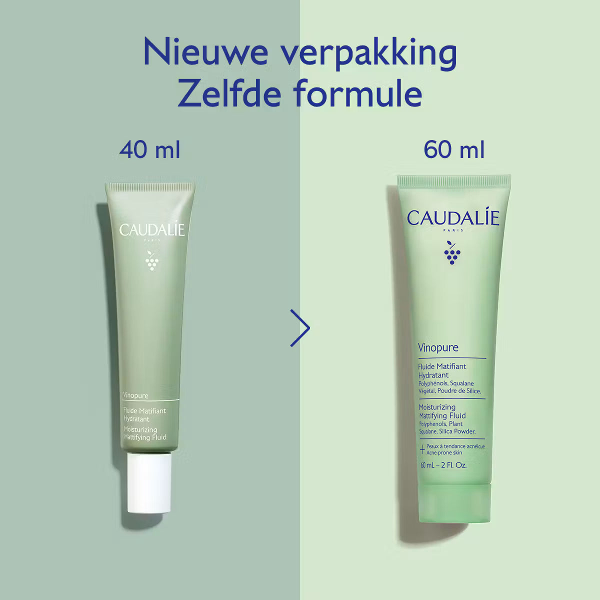 Caudalie Vinopure Hydraterende en Matmakende Fluide
