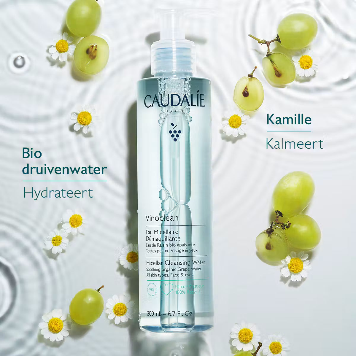 Caudalie Vinoclean Micellair Reinigingswater met Druivenwater