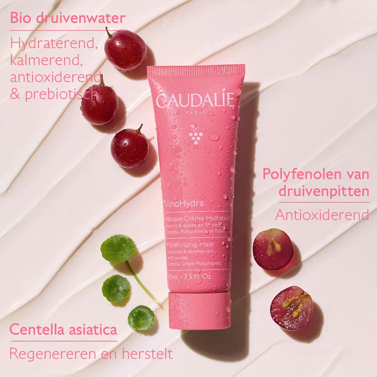 Caudalie VinoHydra Hydraterend Crèmemasker