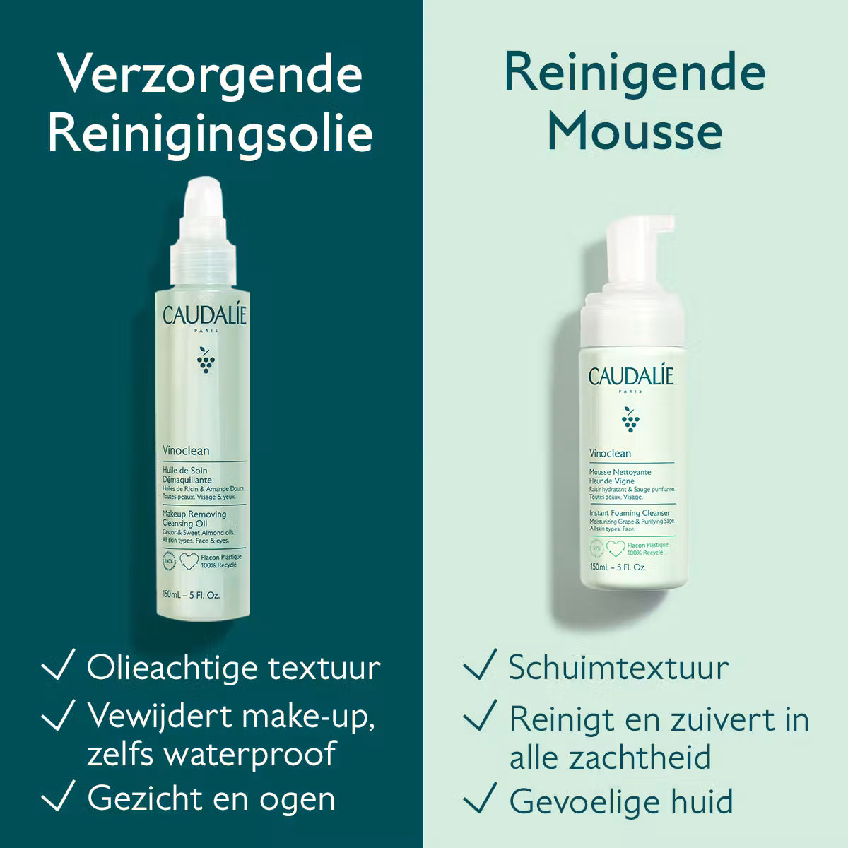 Caudalie Vinoclean Reinigende Mousse