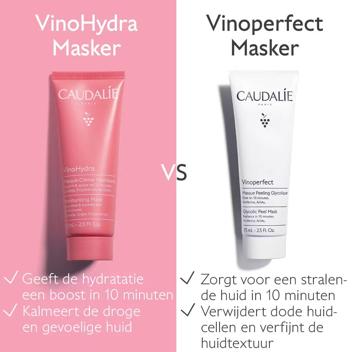 Caudalie VinoHydra Hydraterend Crèmemasker
