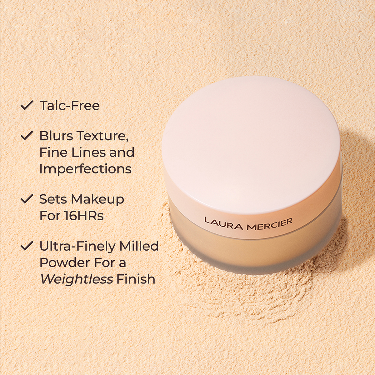 Laura Mercier Translucent Loose Talc-Free Setting Powder Ultra-Blur Mini