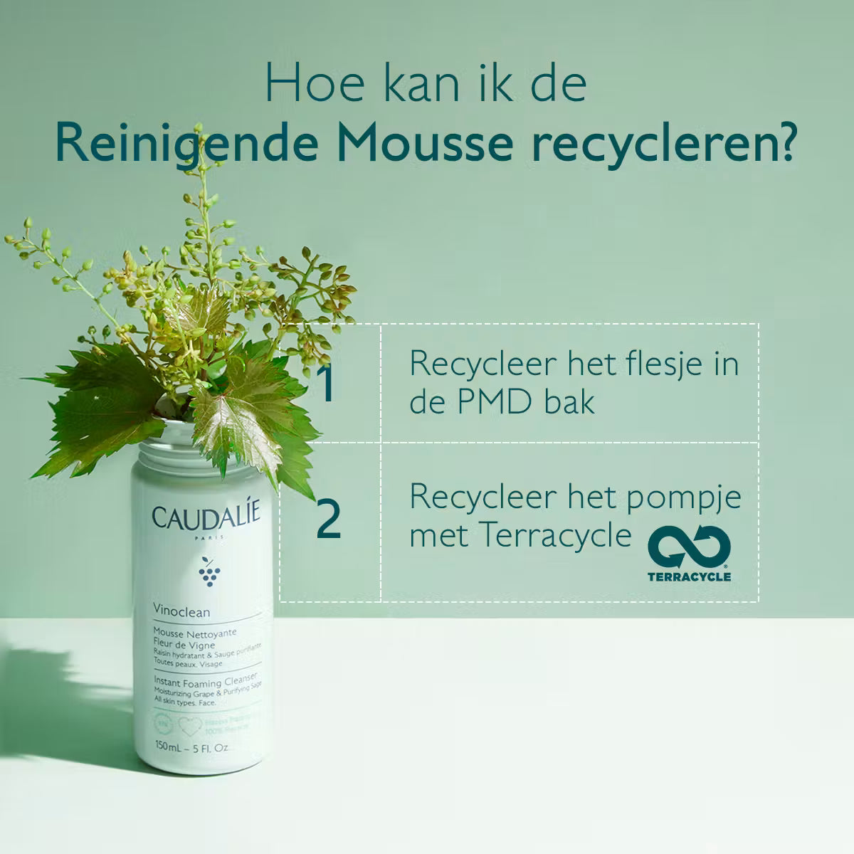 Caudalie Vinoclean Reinigende Mousse