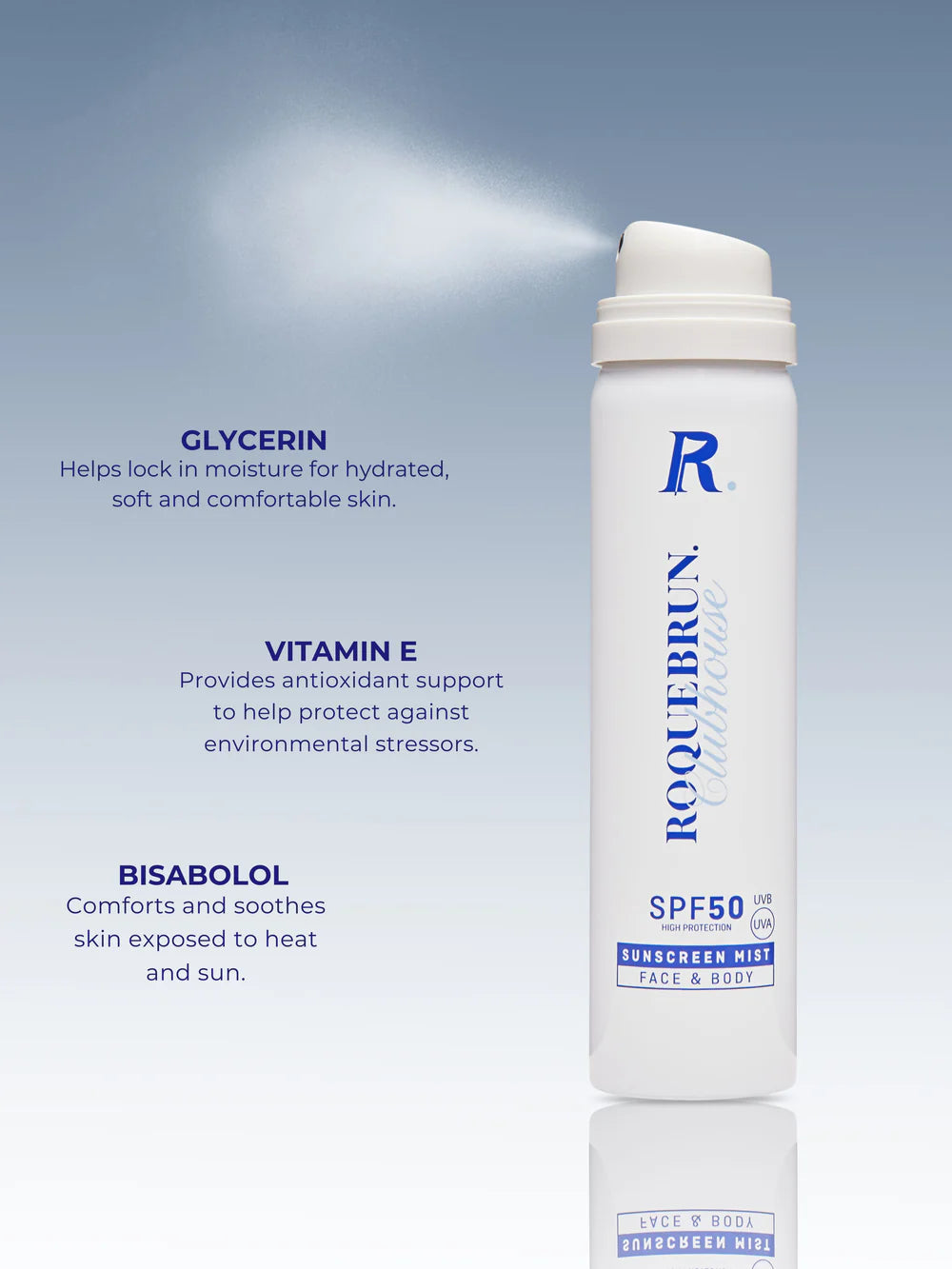 Roquebrun GOLF x ROQUEBRUN. gezichtsspray SPF50