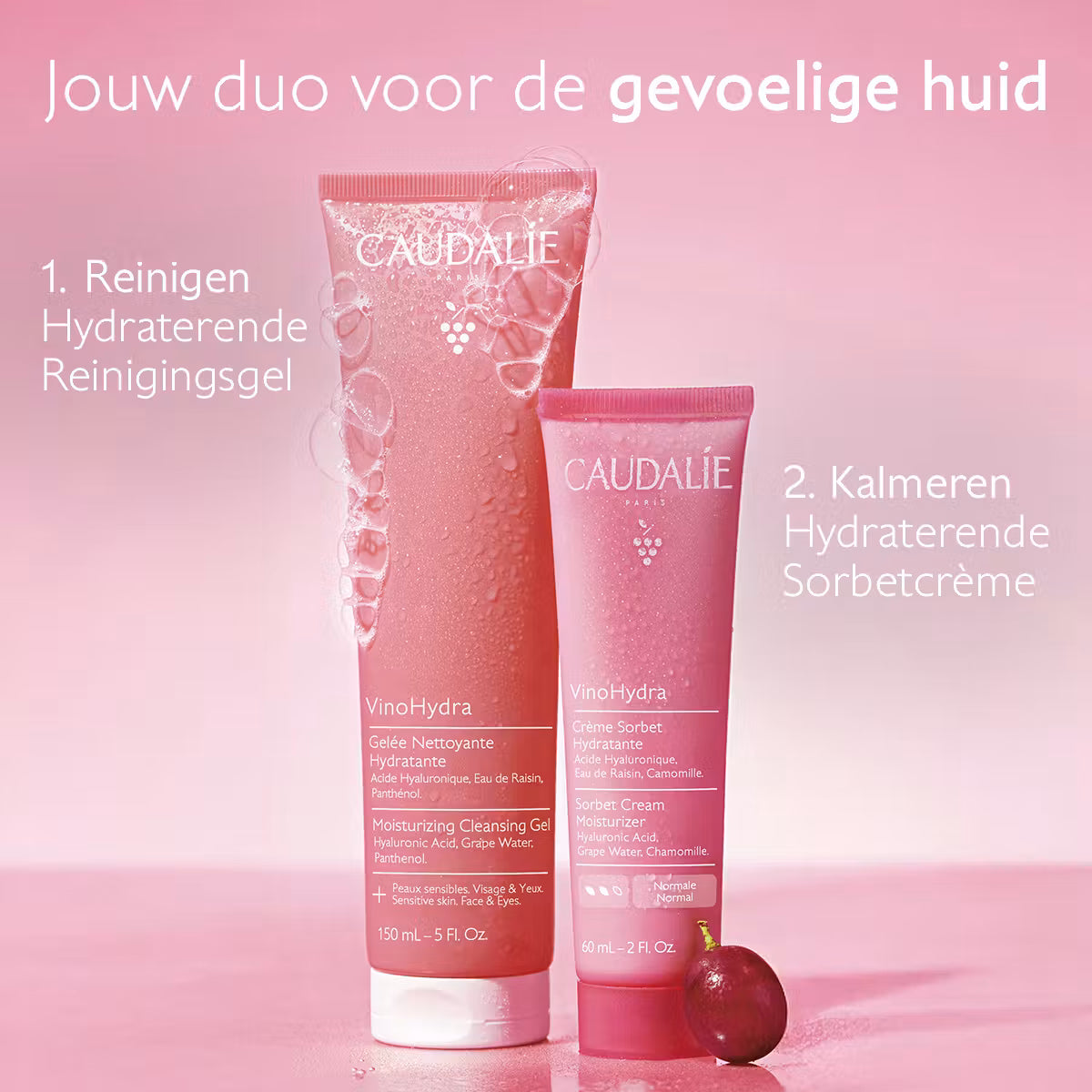 Caudalie VinoHydra Hydraterende Reinigingsgel