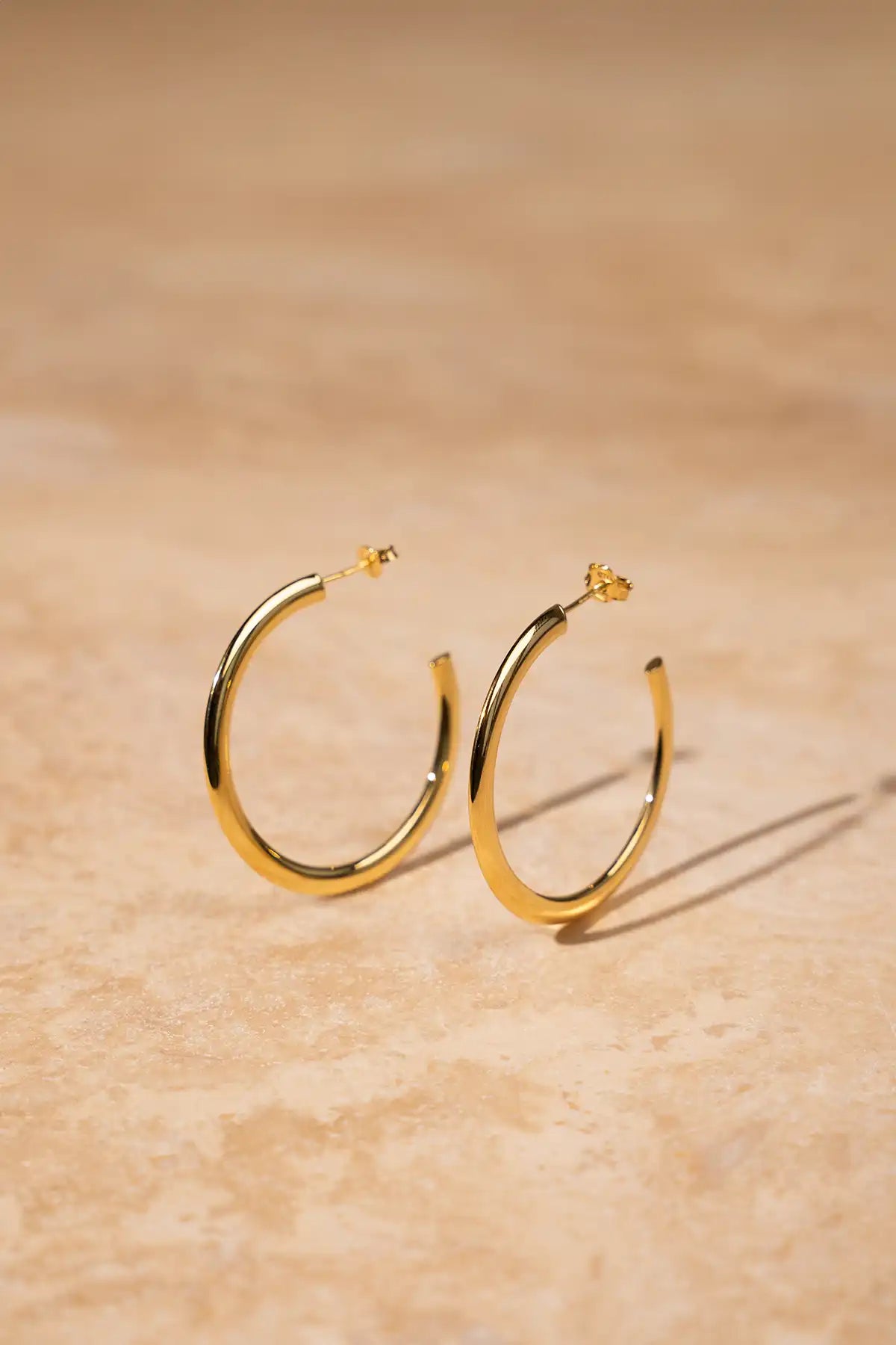 Classic Oorbellen Creole Round S - Gold