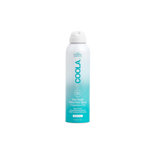 COOLA Zinc Oxide Sunscreen Spray SPF 30 (Fragrance Free)