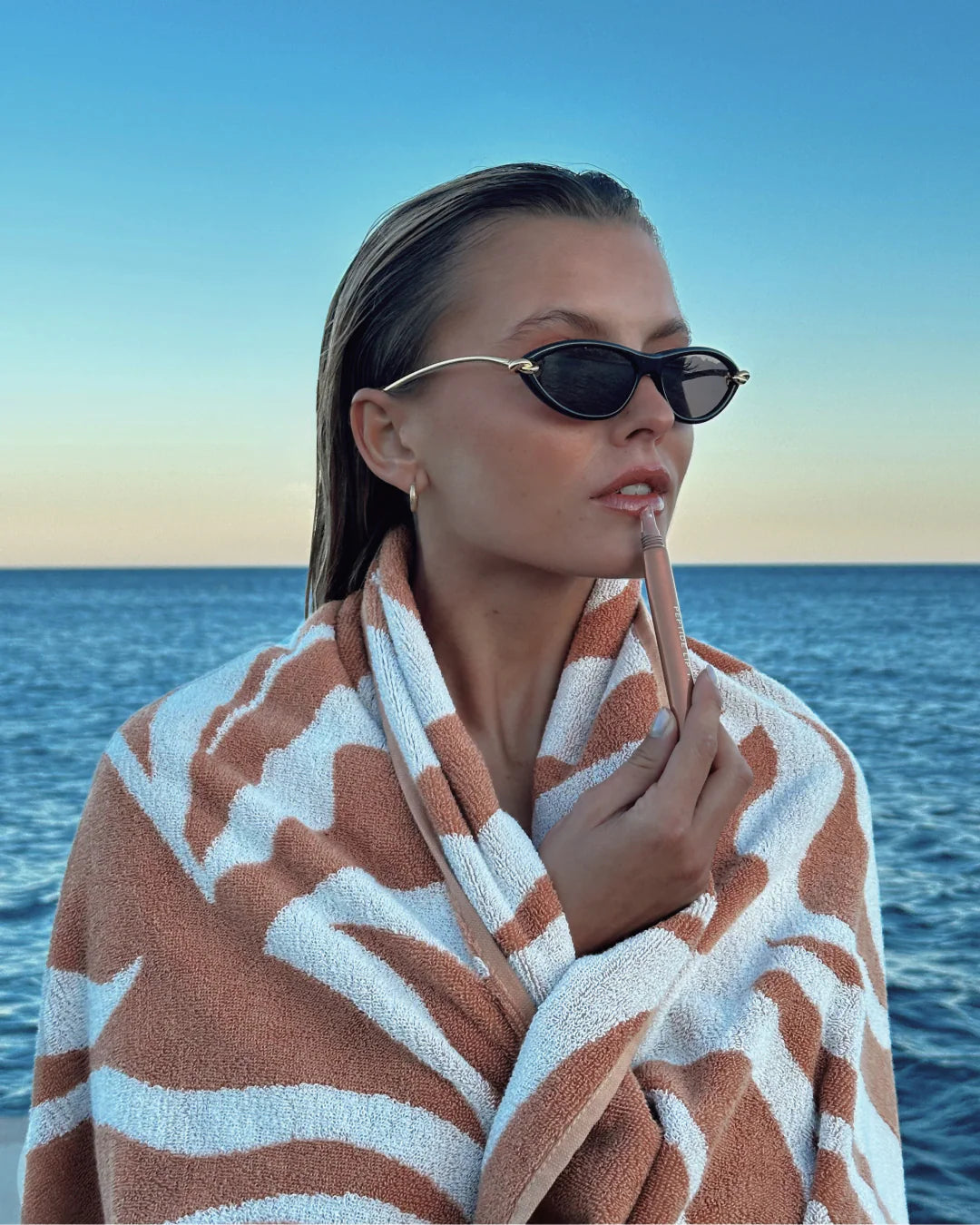 OGB Beauty Swirl Beach Towel