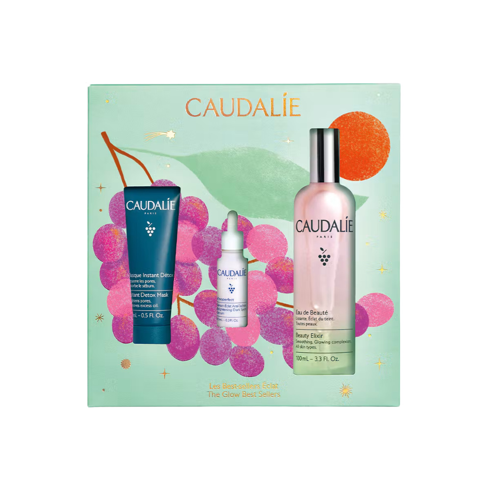 Caudalie The Glow Best Sellers Holiday Set