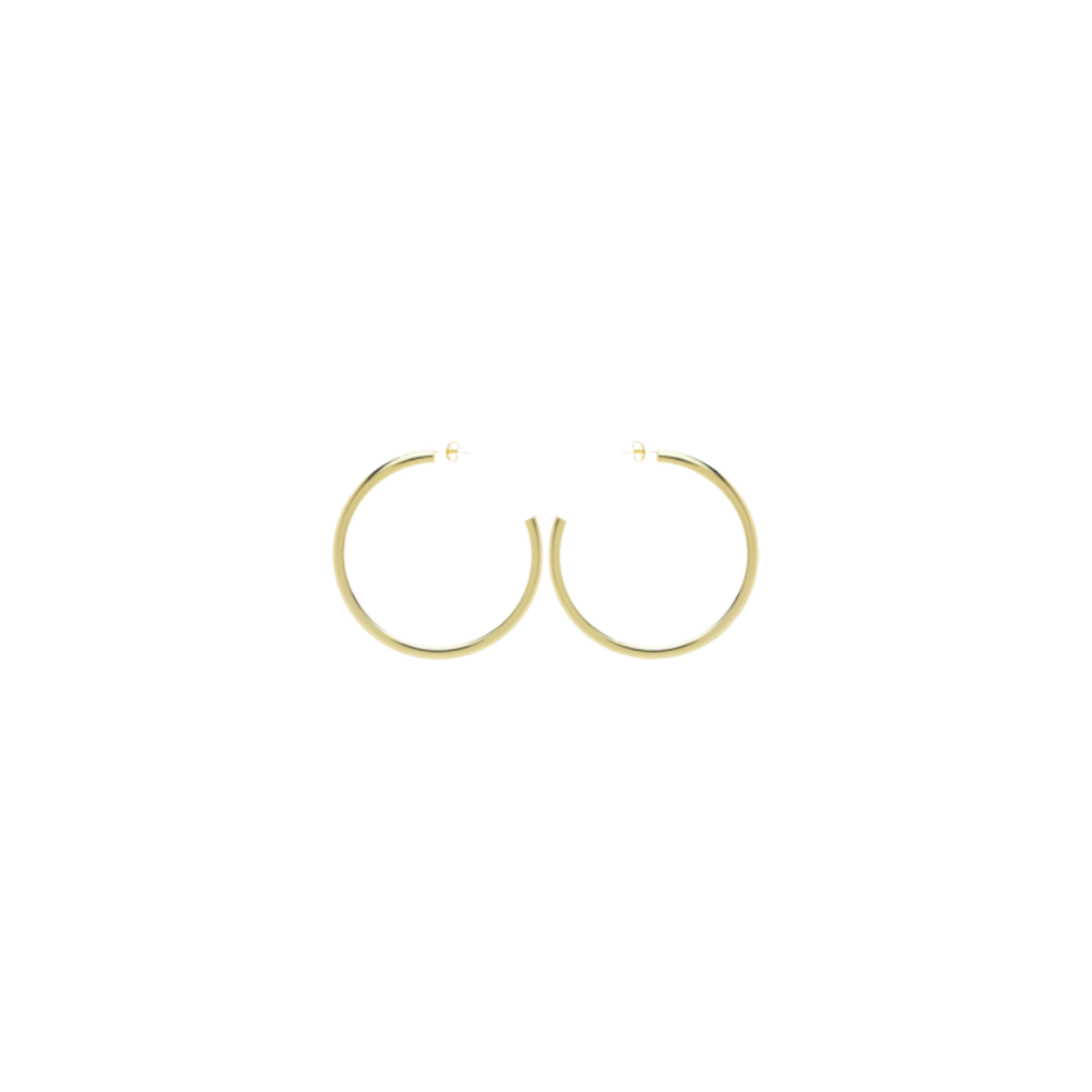 Classic Oorbellen Creole Round S - Gold