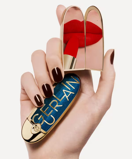 Guerlain Rouge G Lipstick Case Bleu Iconique