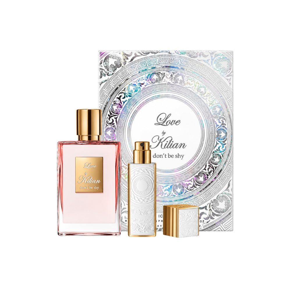 Kilian Icon Set Love, Don't be Shy 50ML + 7,5ML + Travel Spray