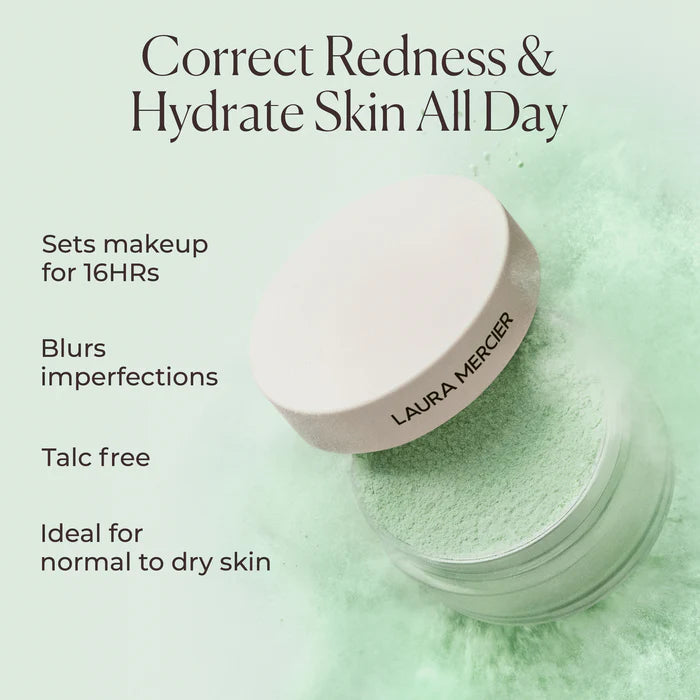 Laura Mercier Translucent Loose Talc-Free Setting Powder Ultra-Blur Mint