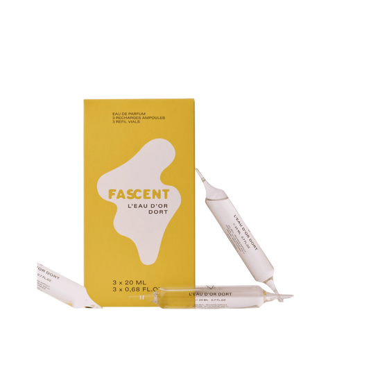 Fascent L'Eau D'Or Dort Refills 3x20ml
