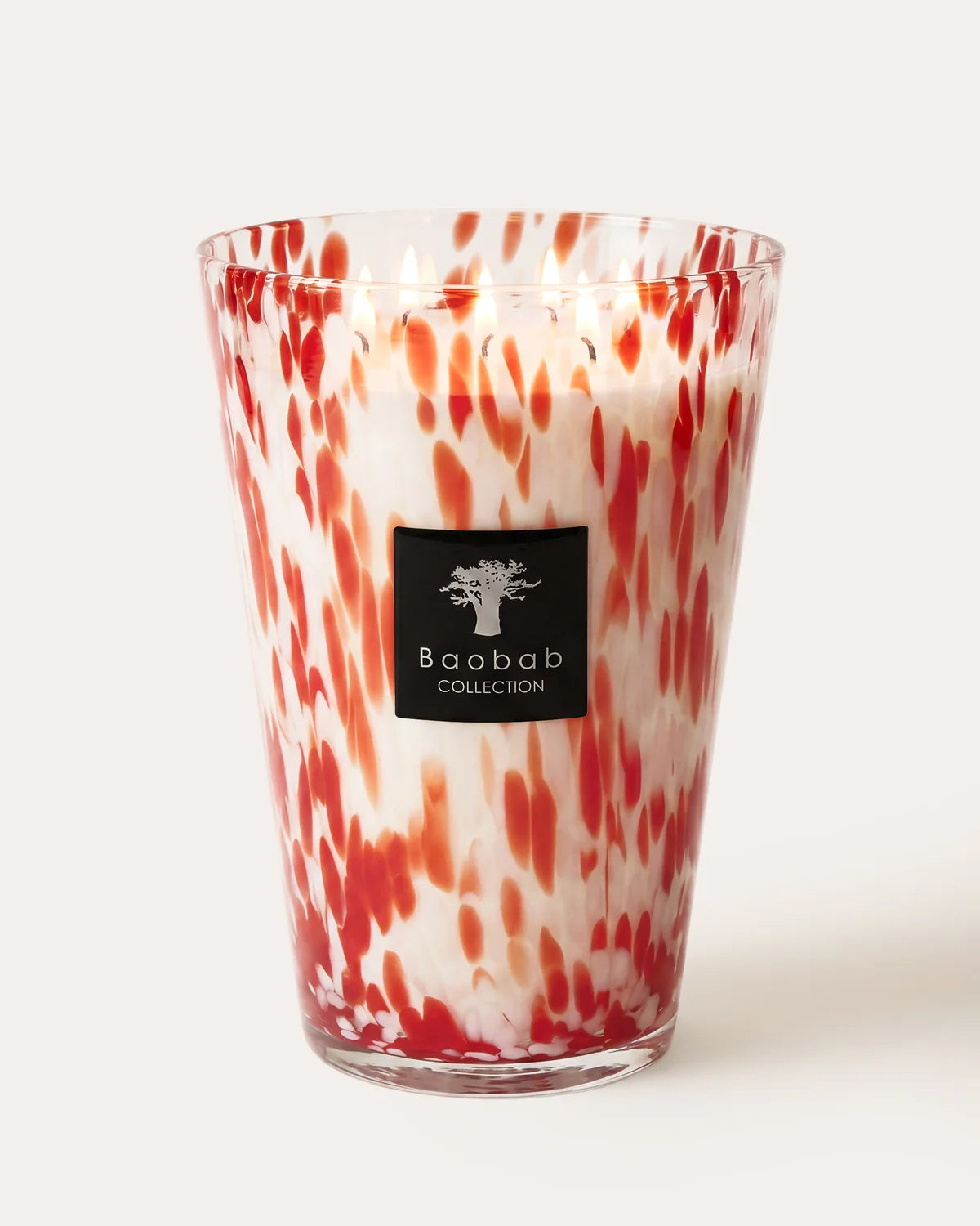 Baobab Candle Pearls Coral
