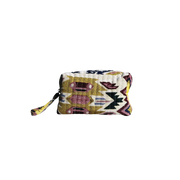 KHUS The jacquard Make-up Pouch Western Chic