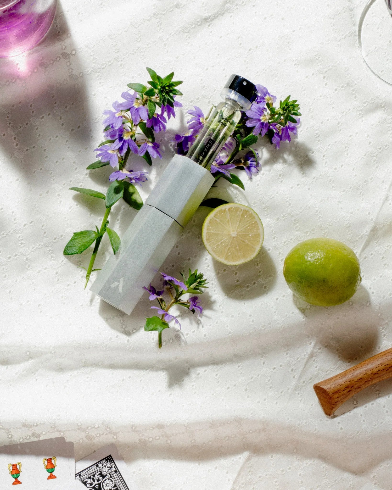 Ascent Starterpack Silver Case Purple Parfum