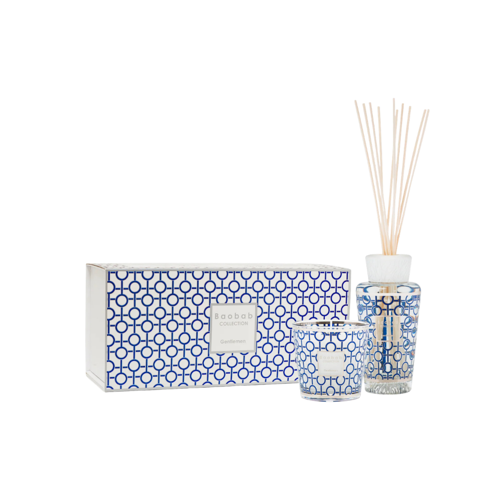 Baobab Gift Box Candle + Diffuser Gentlemen
