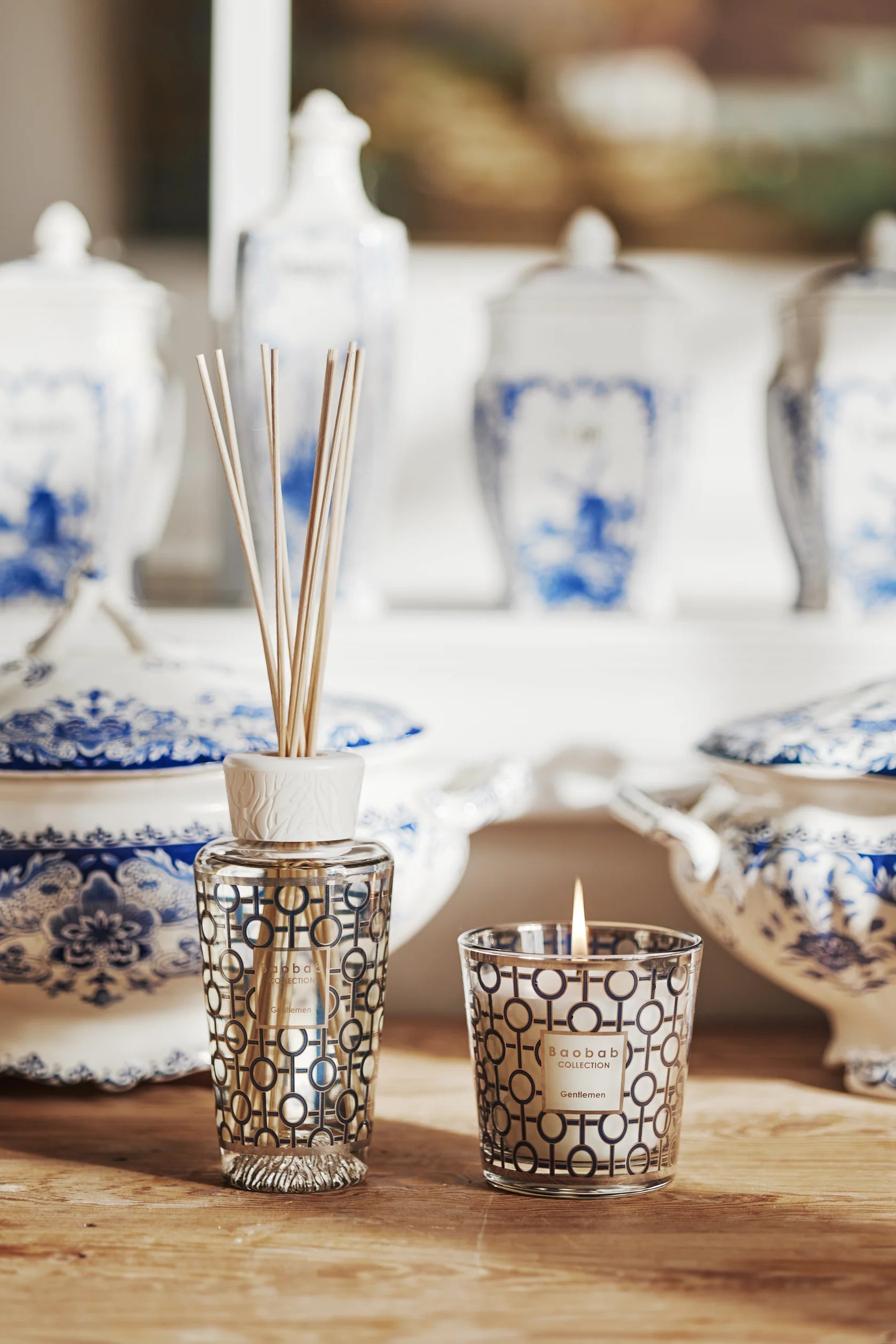 Baobab Gift Box Candle + Diffuser Gentlemen