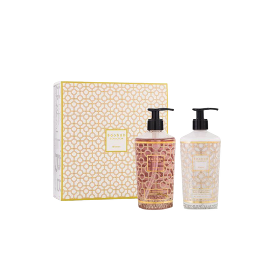 Baobab Gift Box Shower Gel + Body &amp; Hand Lotion Women