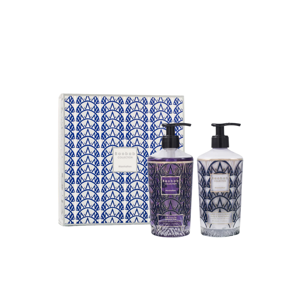 Baobab Gift Box Shower Gel + Body & Hand Lotion Manhattan
