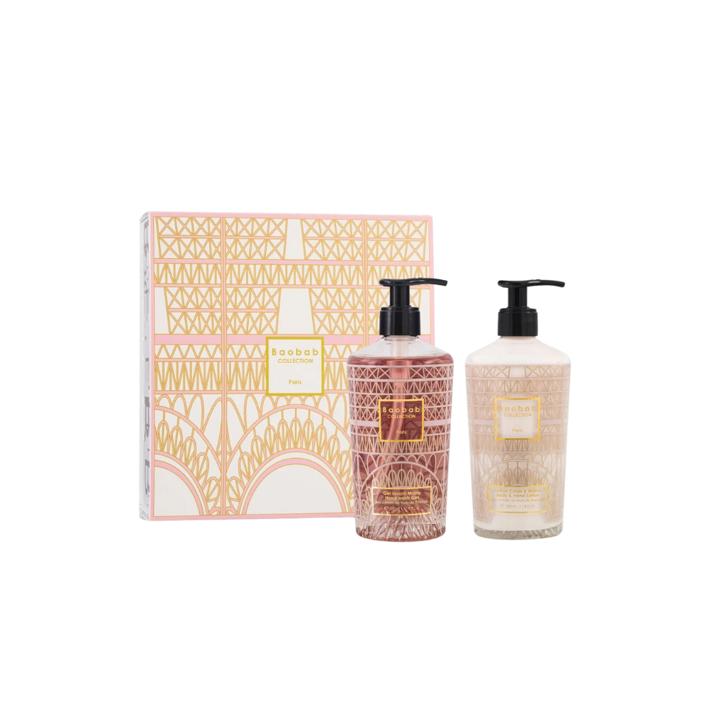 Baobab Paris Hand Wash Gel + Body &amp; Hand Lotion Set