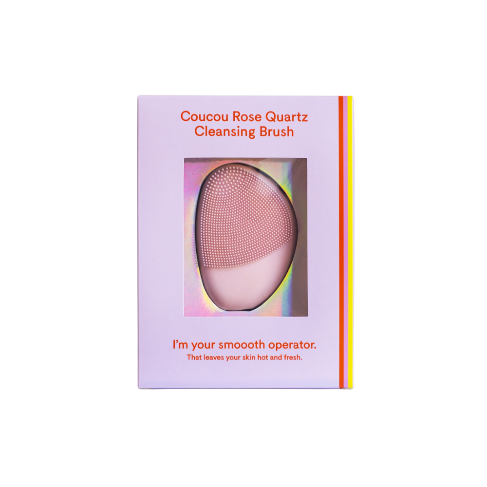 Coucou Rose Quartz Cleansing Brush