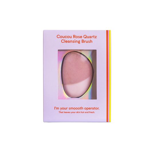Coucou Rose Quartz Cleansing Brush