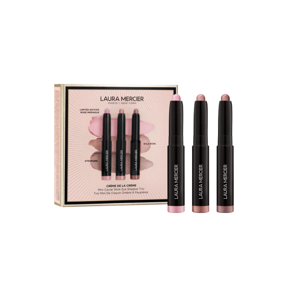 Laura Mercier Crème de La Crème Mini Caviar Stick Eye Shadow Trio