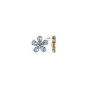 LOTT. Gioielli Strass Flower M Blue Aura