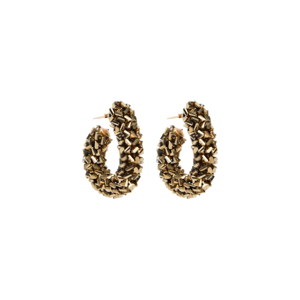 Lott. Gioielli Creole Raw Metallic L