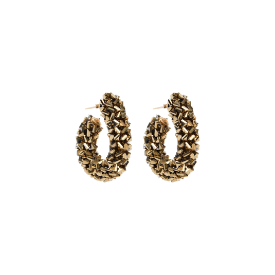 Lott. Gioielli Creole Raw Metallic L