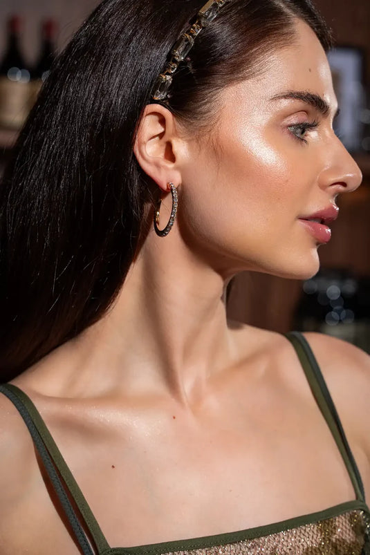 Lott. Gioielli Creole Fine Stones M