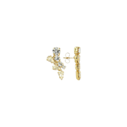 Lott Gioielli Teardrop Rectangle Crystal - Shadow