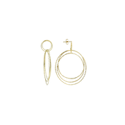 Lott Gioielli Earring Triple Hoops XL