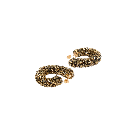 Lott. Gioielli Creole Raw Metallic L