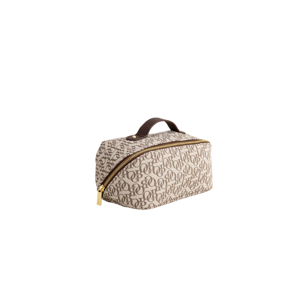 OGB Beauty Small Jacquard Makeup Bag