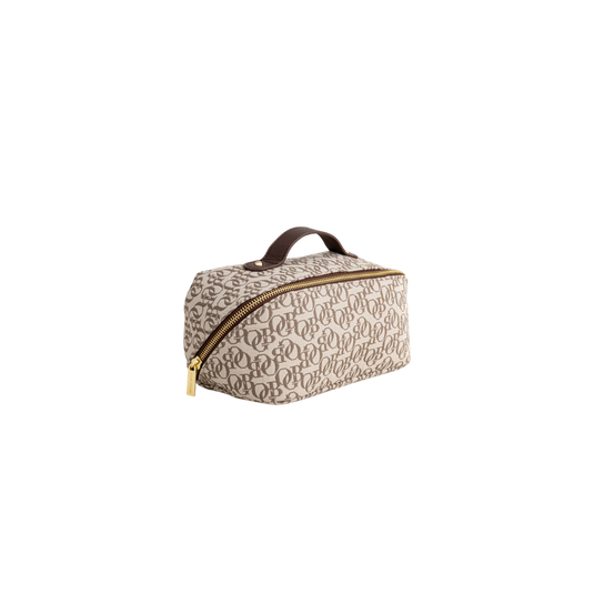 OGB Beauty Small Jacquard Makeup Bag
